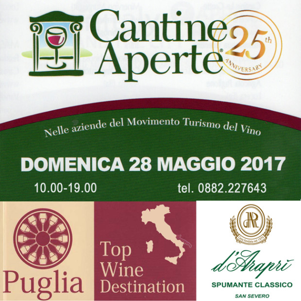 Cantine Aperte 2017: 27 e 28 Maggio